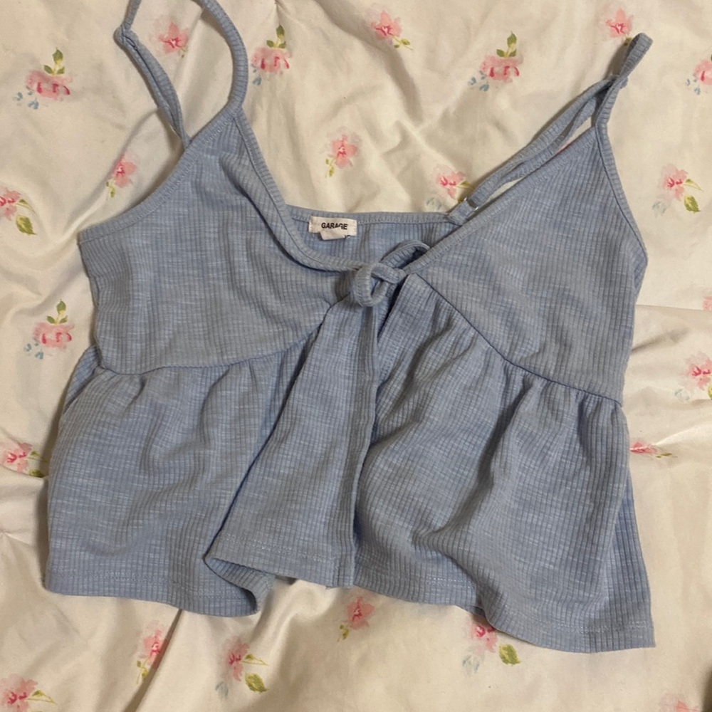Garage crop top